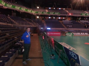 Snelheidsmeting Volleybalbekerfinale Antwerpen